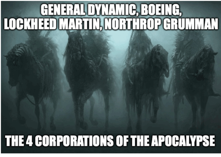 The Military Industrial Complex wins again